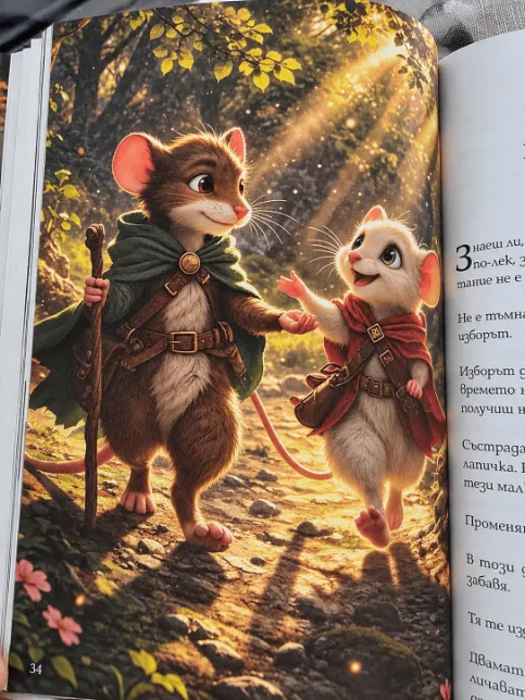 Илюстрация от книгата Мишконтин