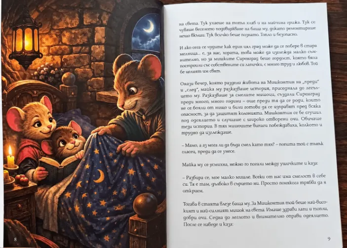 Разтвор: илюстрация и текст от книгата